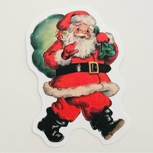 10/$10 Vintage Santa Claus Sticker